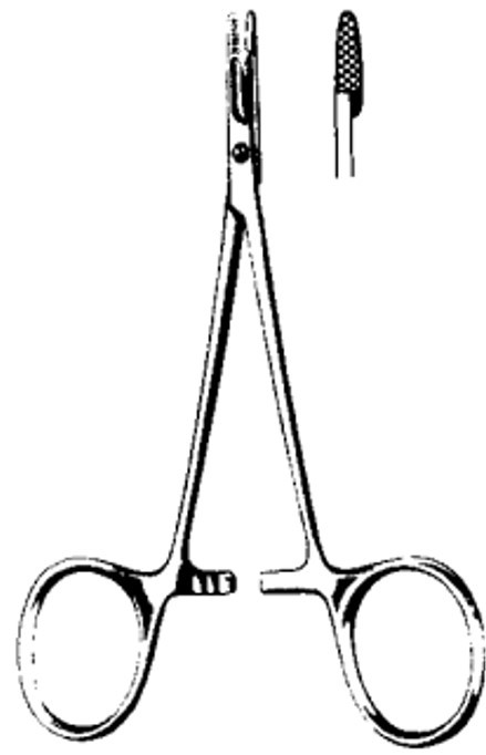 Product Spectrum Olsen-Hegar Needle Holder, 4.5" (11.5cm) | SAH.40-5791 Image