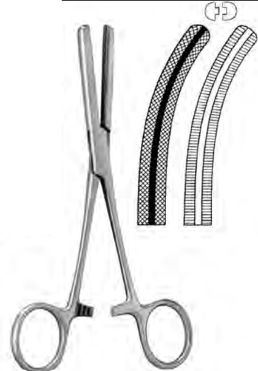 Product Spectrum Fergusson Angiotribe Forcep, 8" (20cm), Curved | SAH.60-91061 Image