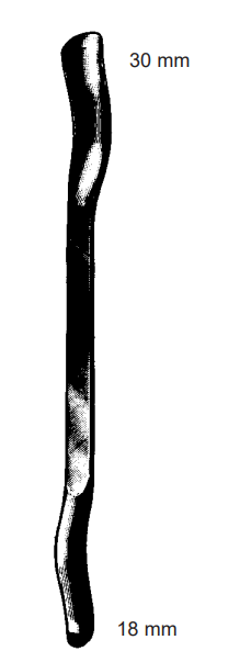 Product Vet Spectrum Murphy-Lane Elevator, 11.75" (30cm), Double Ended 30mm/18mm | SAH.700035 Image