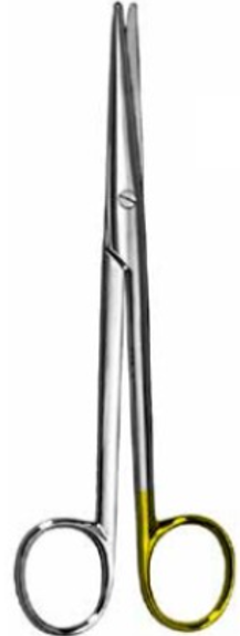 Product Vet Spectrum Mayo-Lexer Scissor, 6.25" (16cm), Straight, Round Blades, Supercut | SAH.700524 Image