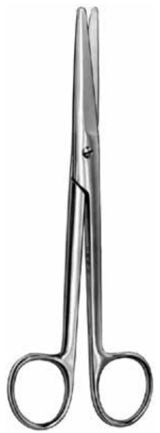 Product Vet Spectrum Mayo Scissor, 8" (20cm), Straight | SAH.700558 Image