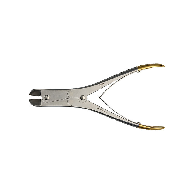 Product Vet Spectrum Pin Cutter, 9" (23cm), Side Cutting, Straight, Cuts Up To 7/64" (2.78mm), Double Action, TC | SAH.701456 Image