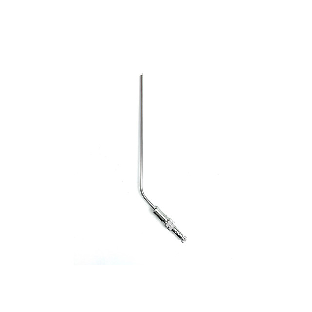 Product Vet Spectrum Frazier Suction Tube, 6.3" (160mm) Working Length, 45 Deg. Angled, 12 Fr. (4.0mm) | SAH.701532 Image