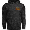 Alpha Offroad Pullover Black Camo Hoodie