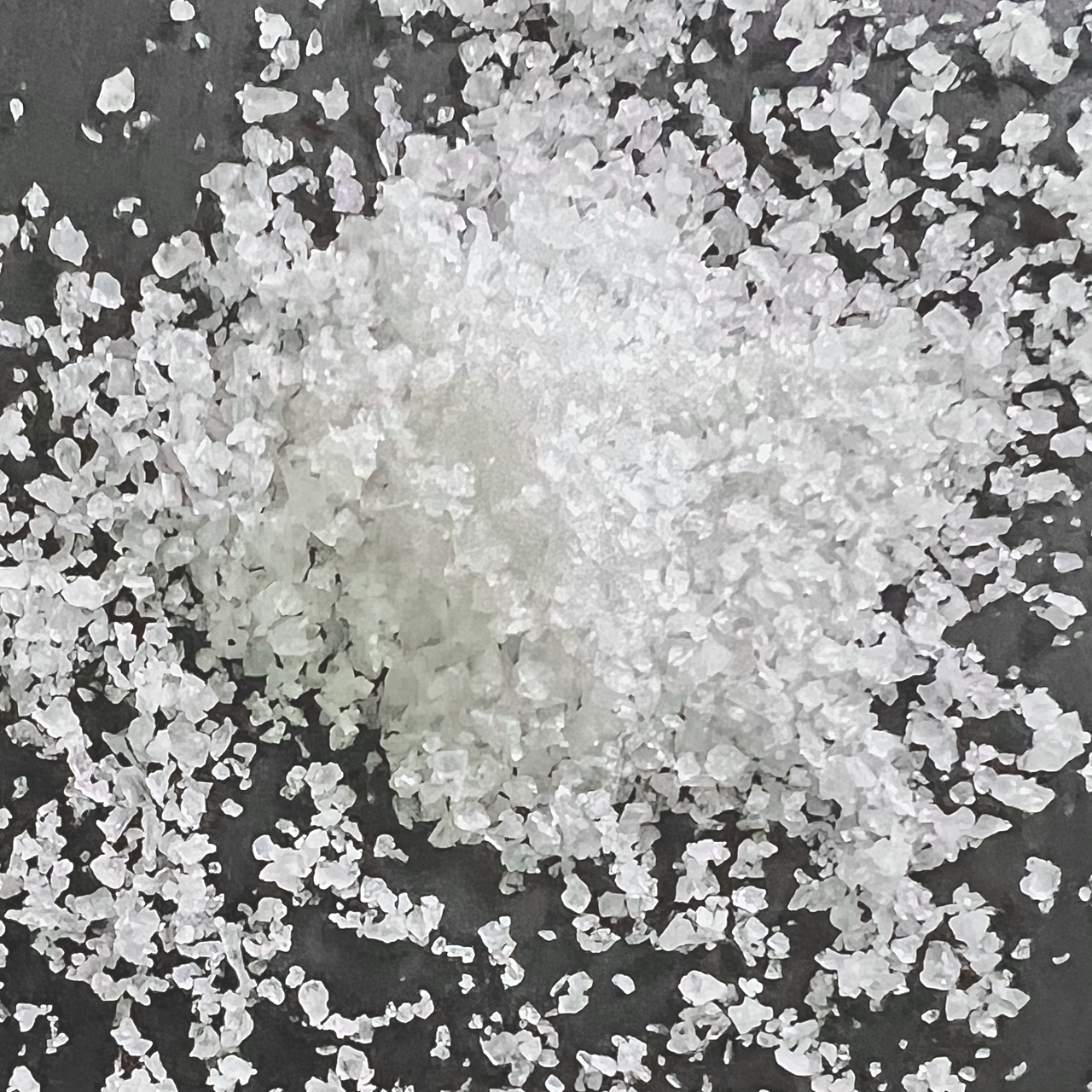 kosher salt crystals