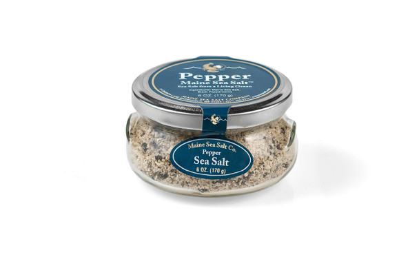 Pepper, Maine Sea Salt Blend. 6 oz Jar.  .82 WT. (9015) 