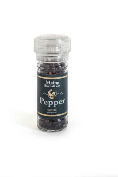 2 oz Black Peppercorn Grinder. .66 WT