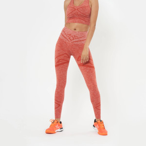 Katoa Performance Seamless High Waist Leggings Red Melange