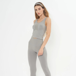 Katoa Voyager Seamless Mesh Tank Top Zirconium Gray Katoa Voyager Seamless Mesh Tank Top Zirconium Gray