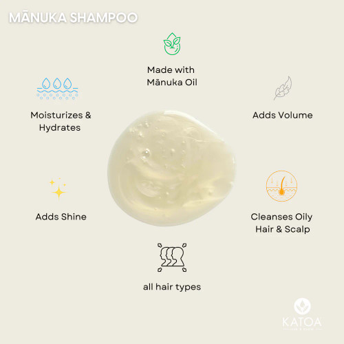 Katoa Manuka Shampoo 300ml