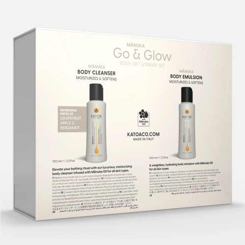 Katoa Go & Glow Manuka Body Set