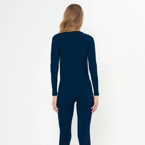 Katoa Voyager Seamless Mesh Zip Jacket Laguna Blue