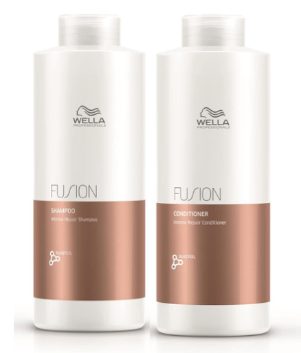 Wella Fusion Intense Shampoo And Conditioner 1000ml Duo