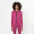 Katoa Voyager Seamless Mesh Zip Jacket Mulberry