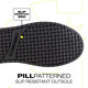 Court Graffik Work - DC60103 pill patterned slip resistant outsole