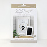 Oh So Precious Paw Print Ink Picture Frame A5