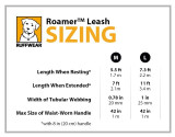 Ruffwear The Roamer Leash Size Guide