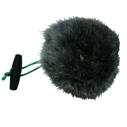 Sporting Saint Rabbit Fur Ball with Throwing Toggle