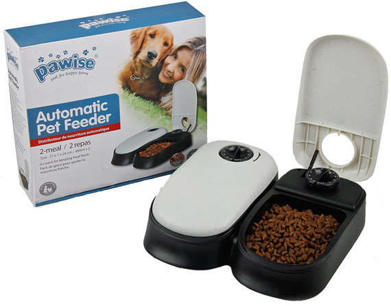 Pawise Automatic Pet Feeder Double