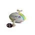 Sportspet Sportspet Rugby Ball Size Midi in White Yellow and Teal Inner Wolf