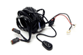 Wiring harness relay and in-line fuse detail for truck LED light installation