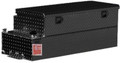 62 Gallon Black Auxiliary Diesel Tank + Toolbox Combo