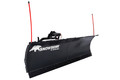 SnowBear AVAL8219 82 inch universal hitch-mount snow plow with wireless winch, front view