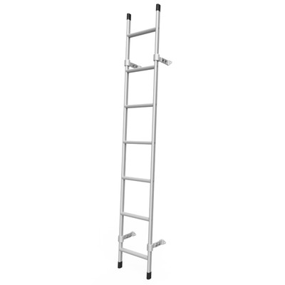 Rear Access Ladder, Best fit Box Trucks (84") - White