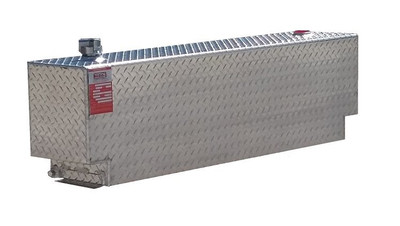43 Gallon Silver Rectangle Transfer Tank