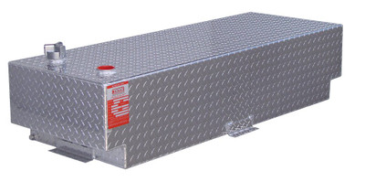 58 Gallon Silver Rectangle Transfer Tank