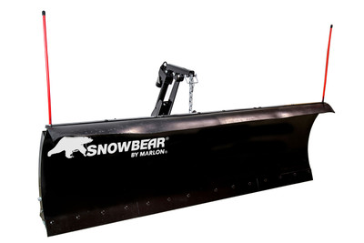 SnowBear AVAL8422ELT Elite 84 inch universal snow plow with wireless electric actuator