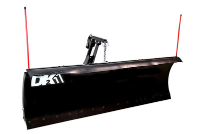 DK2 RAMPAGE II ELITE 82 inch custom-mounted snow plow with sealed wireless actuator