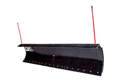 DK2 EVEREST 90 inch custom-mounted snow plow with hydraulic lift and hydraulic angling