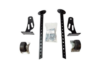 SnowBear drop down caster kit replacement wheels for personal snow plow storage