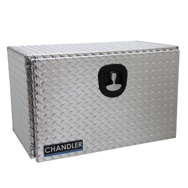 18W X 18H X 30D X Chandler Underbody Truck Treadplate Aluminum With T-Handle Latch Drop Door