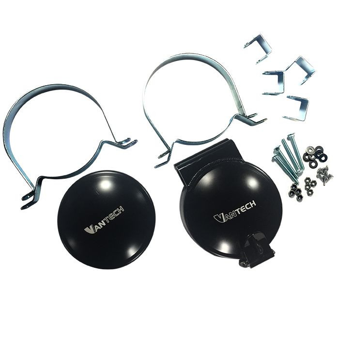 Vantech 6    Conduit Carrier (1    X 2   , 6    PVC Not Included) - Black