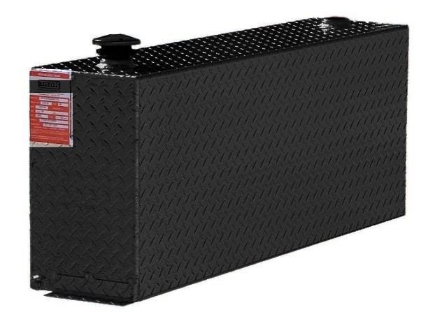38 Gallon Black Rectangle Transfer Tank