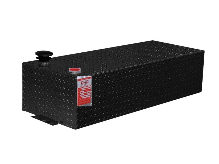 42 Gallon Black Rectangle Transfer Tank