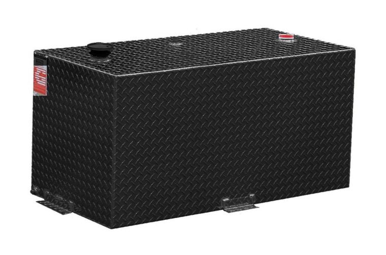 110 Gallon Black Rectangle Transfer Tank
