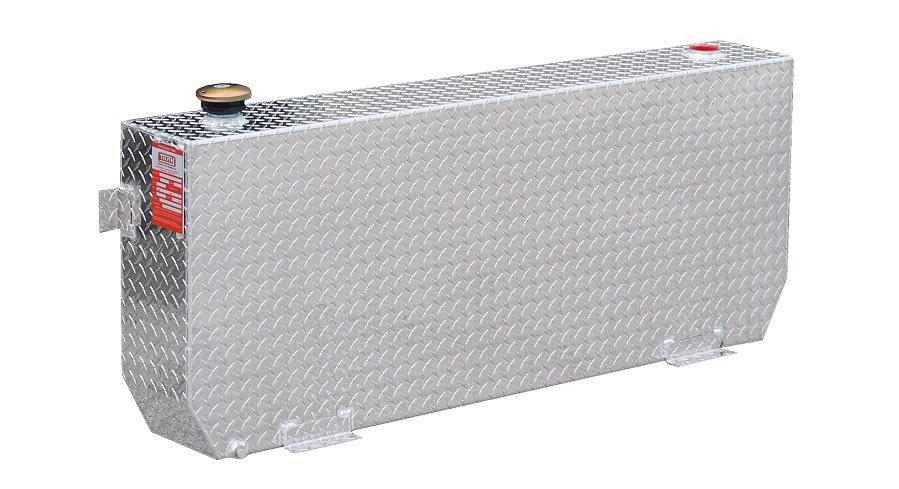 51 Gallon Silver Rectangle Transfer Tank