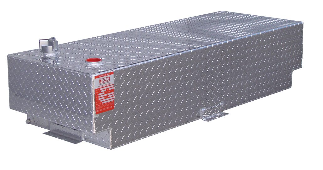 58 Gallon Silver Rectangle Transfer Tank