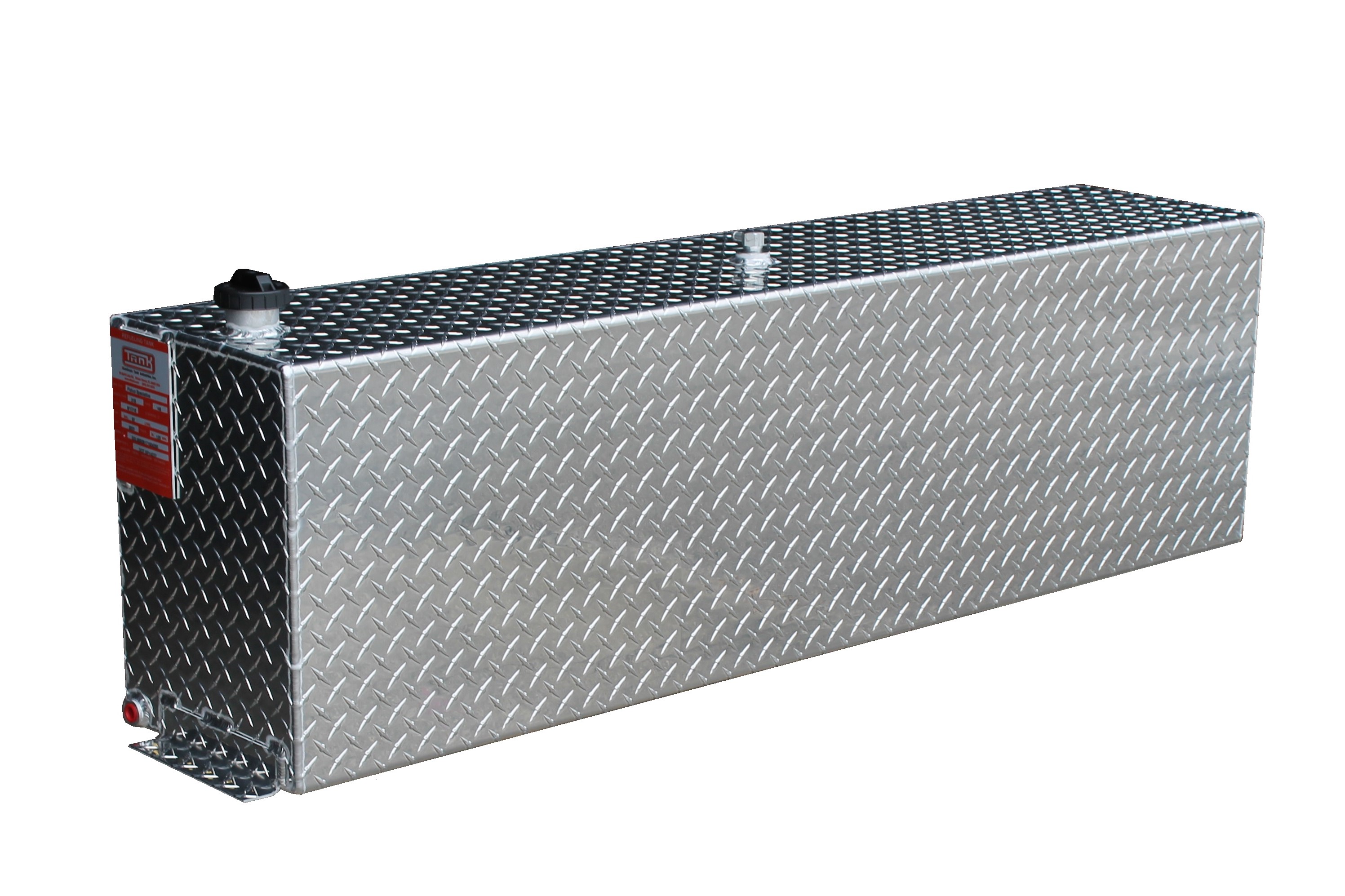 66 Gallon Silver Auxiliary Fuel Tank with Gravity Feed Kit