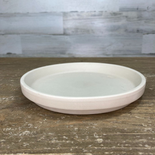 SAUCER CLAY 8 IN (6.4) GRANITE