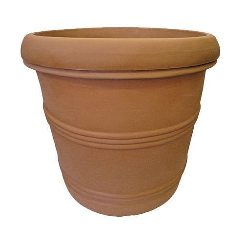 Plastic Planter PLTR BASIC RIM 37" TC 