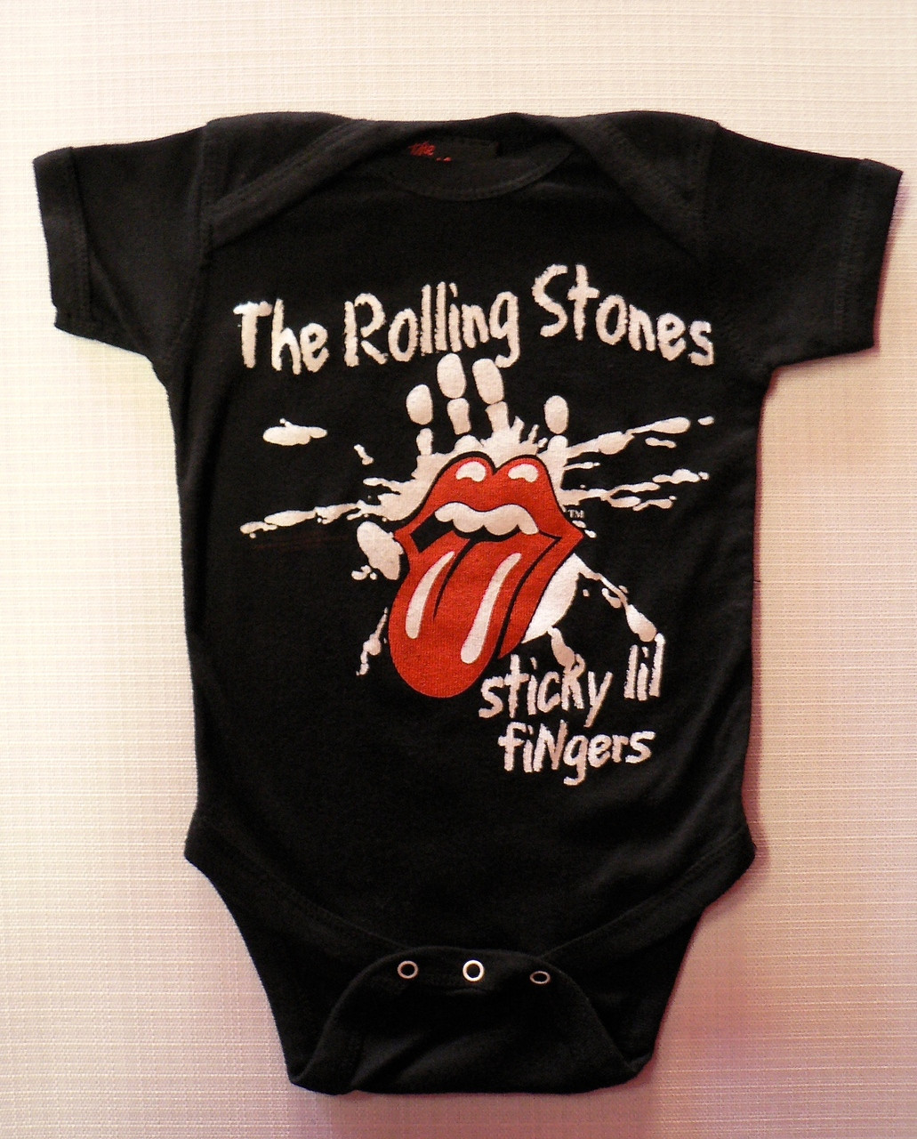 rolling stones baby onesie