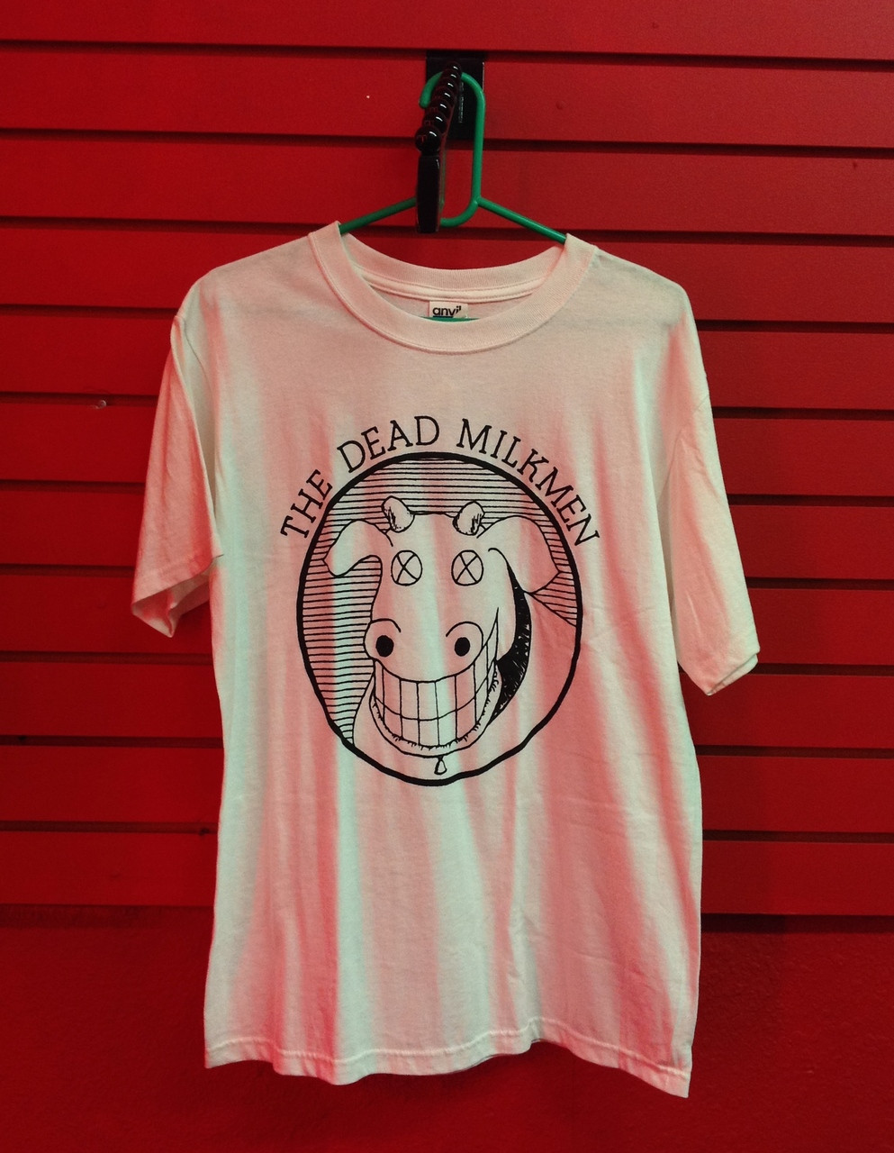 The Dead Milkmen Cow Logo T-Shirt in White