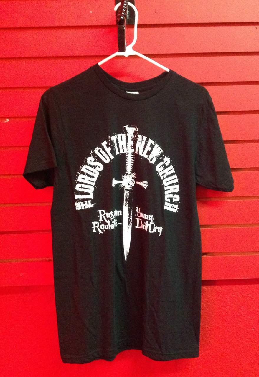 The Lords of the New Church Russian Roulette T-Shirt in Black