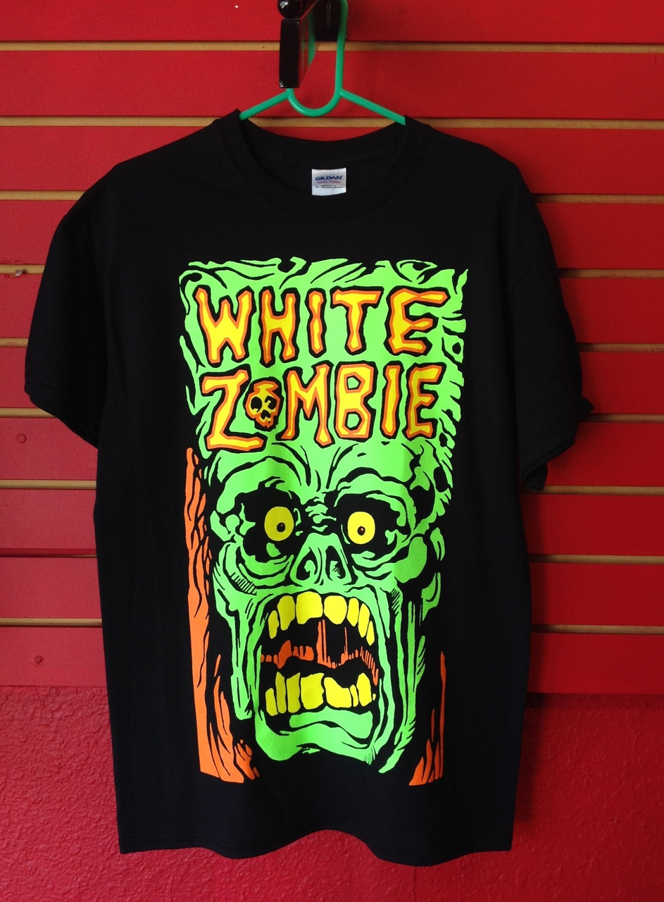 White Zombie Monster T Shirt