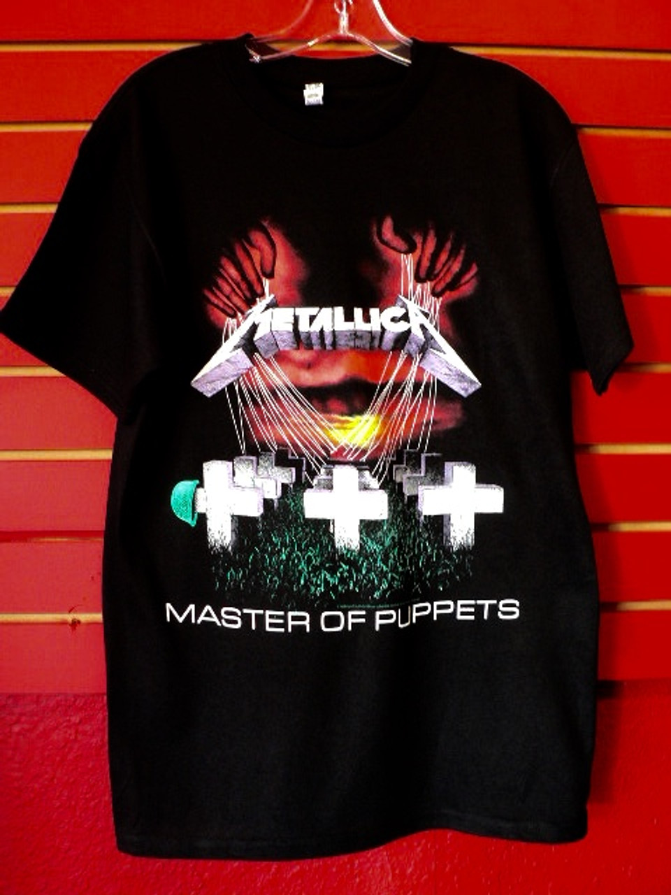 Metallica Master of Puppets Album Cover T Shirt