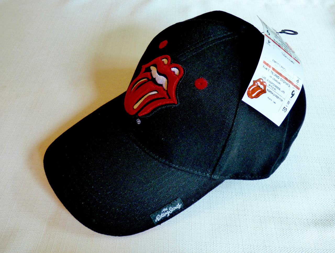 Rolling Stones Tongue Logo Baseball Cap